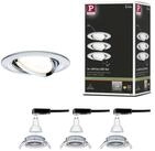 Paulmann LED Wandleuchte LED Einbauleuchte 3-Step-Dim Nova Basisset schwenkbar...