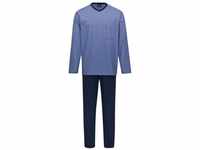 Ammann Pyjama Baumwolle, blau