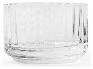 Lyngby Porcel&aelig;n Teelichthalter Glas Klar