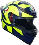 AGV Motorradhelm K-1 S Soleluna 2018 Helm, vorbereitet f&uuml;r Kommunikationssystem