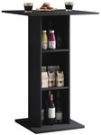 VCM Bartisch Standos Stehtisch B. 70 x T. 70 x H. 108 cm, Tresen, Hochtisch,...