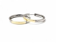Boccia Creolen-Set Ohrringe teilvergoldet - Boccia Jewelry Modell: 0517-02