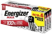 Energizer Alkaline Mignon-Batterien, 18+6 E303513100 Batterie