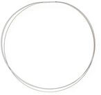 Boccia Collier 0804-03, f&uuml;r Damen-Halsreif Stahl/Titan Zweifarbig