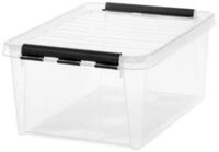 Orthex Aufbewahrungsbox Hobby Box 15 m. Deckel transp., Mit Deckel, Stapelbar