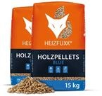 HEIZFUXX Holzpellets Blue ENplus A1 Holzpellets Weichholz, 30 kg, (Paket, 2-St)