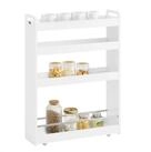 SoBuy K&uuml;chenregal NSR01, Servierwagen mit Rollen, Rollcontainer