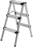 Craftfull Trittleiter Aluminium 3 Jahre Garantie 2-5 Stufen Klapptritt Leiter