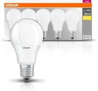 Osram LED-Leuchtmittel LED-Lampe Classic, E27, 5 St., Warmwei&szlig;