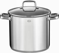 R&Ouml;SLE Gem&uuml;setopf MOMENTS, &Oslash; 24 cm mit Deckel 9 Ltr., Edelstahl 18/10