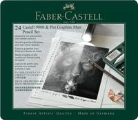 Faber-Castell Zeichenkohle Faber-Castell Set Pitt Graphite - Matt + Castell...