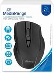 Mediarange Mediarange Maus optisch kabellos 5 Button Bluetooth 2400 dpi schwarz Maus