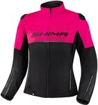 SHIMA Motorradjacke Drift Damen Motorrad Textiljacke R&uuml;ckenprotektor enthalten