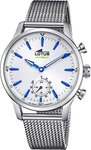 Lotus Chronograph Lotus Herrenuhr Edelstahl silber Lotus, (Chronograph), Herren