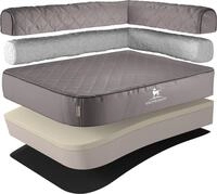 Knuffelwuff Tierbett Hundebett Winslow Lehne Rechts, Orthop&auml;disch