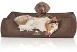 Knuffelwuff Tierbett Hundebett Scottsdale, Schaumstoffflocken braun 85 cm x 120 cm