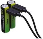Verico VERICO LiIon-Akku Loop Energy AA, mit USB-C Buchse, 2er Pack Akku