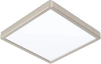 EGLO Aufbauleuchte Fueva 5 Deckenleuchte, Flurlampe, Wohnzimmerlampe, Nickel-Matt,