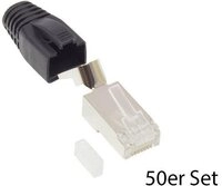 GOOD CONNECTIONS Netzwerk-Adapter RJ45 zu Netzwerkstecker, Geschirmter...