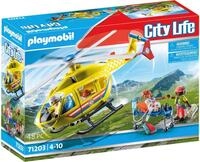 Playmobil&reg; Rettungshelikopter (71203), My City Life Konstruktions-Spielset, Made in