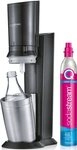 SodaStream Wassersprudler Crystal 3.0, (3-tlg), mit Quick Connect CO2-Zylinder...