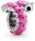 Pandora Bead Charm Silber S&uuml;&szlig;e Geringelte Raupe
