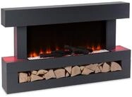 Klarstein Elektrokamin Studio Light & Fire, elektrischer Kamin mit Heizfunktion