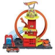 Mattel GmbH Spielzeugeisenbahn-Erweiterung HW City Super Fire Station