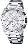 Festina Chronograph F20463/1 &ndash; Herren-Armbanduhr, Edelstahlgeh&auml;use & -band, 45 mm,