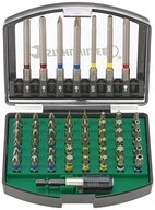 Stahlwille Bit-Set Bit Set 56-tlg. Bitsatz mit 1/4&Prime; Bithalter magnetisch TORX