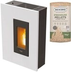 Pegaso Pelletofen Pegaso &raquo; Madison 5&laquo;, 2,5-5,2 kW raumluftunabh&auml;ngig, 5,2 kW,
