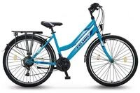 Talson Kinderfahrrad 24 Zoll Cityrad, 21 Gang Shimano, Kettenschaltung, mit