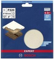BOSCH Schleifpapier Schleifnetz f&uuml;r Exzenterschleifer, 150&nbsp;mm, G 320,...