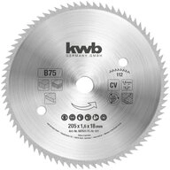 kwb Kreiss&auml;geblatt kwb 587511 Kreiss&auml;geblatt 205 x 18 mm 1 St.