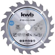 kwb Kreiss&auml;geblatt kwb 583357 Hartmetall Kreiss&auml;geblatt 150 x 16 mm 1 St.