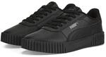Sneaker PUMA "CARINA 2.0", Damen, Gr. 36, schwarz (puma schwarz, puma schwarz,