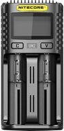 Nitecore UM2 Rundzellen-Ladeger&auml;t LiFePO4, LiIon, NiCd, NiMH 10440, 14500,