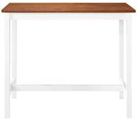 vidaXL Esstisch, Bartisch Massivholz 108 x 60 x 91 cm