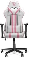 Ranqer Gaming-Stuhl Felix, Kunstleder wei&szlig;/rosa, Racing-Design