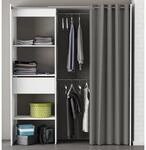 PREISBRECHER Kleiderschrank Clara 168,2 x 187 x 50 cm (B/H/T)