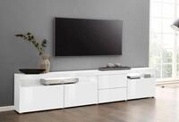 borchardt M&ouml;bel Lowboard Kapstadt, TV-Schrank mit Push-to-open-Funktion,