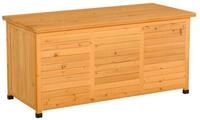 Outsunny Ger&auml;teschrank Aufbewahrungsbox, Gartentruhe, wetterbest&auml;ndig (Kissenbox,
