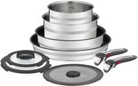 Tefal Pfannen-Set Jamie Oliver Ingenio, Pfannenset abnehmbarer Griff,