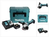 Makita Akku-Winkelschleifer DGA 452 RT1J Akku Winkelschleifer 18 V 115 mm + 1x...