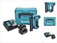 Makita Stauchkopfnagler DFN 350 RGJ Akku Stauchkopfnagler 18 V 15 - 35 mm + 2x...