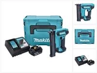 Makita Stauchkopfnagler DFN 350 RT1J Akku Stauchkopfnagler 18 V 15 - 35 mm + 1x...