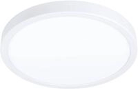 EGLO Aufbauleuchte Fueva 5 Deckenlampe, Wohnzimmerlampe, Stahl und Kunststoff, Lampe,