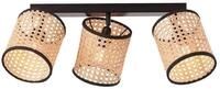 Brilliant Deckenstrahler Wiley, ohne Leuchtmittel, Spotbalken 3flg holz...
