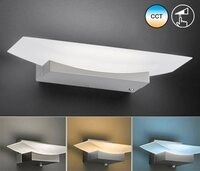 FISCHER & HONSEL LED Wandleuchte Bowl TW, Dimmfunktion, LED fest integriert,