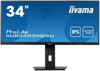 Iiyama XUB3493WQSU-B5 LED-Monitor (86,7 cm/34 ", 3440 x 1440 px, UWQHD, 4 ms
